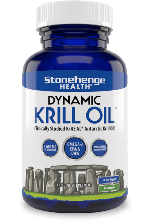 Stonehenge Health Krill Oil Supplement Bottle