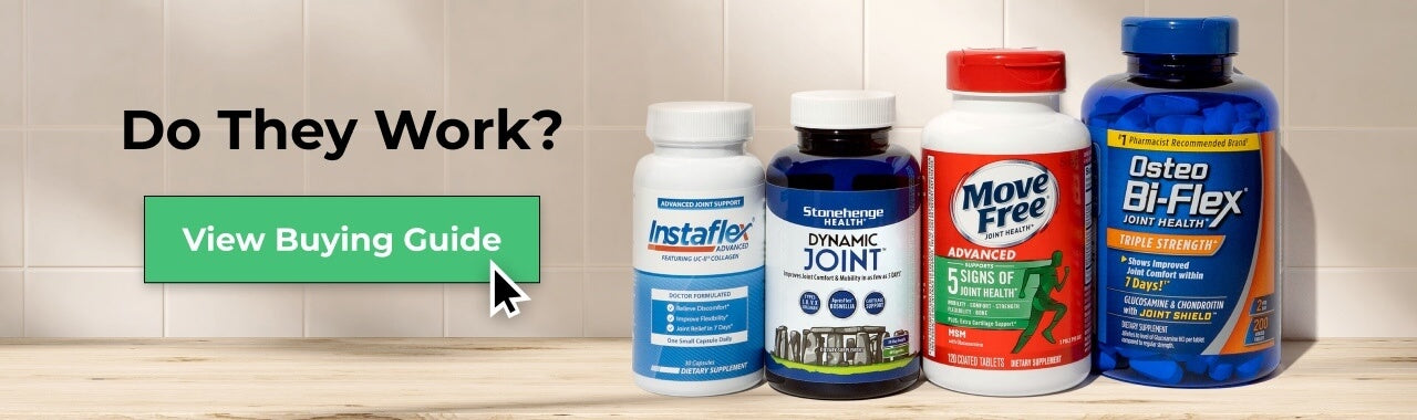 Group shot of Joint Supplements