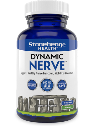 Stonehenge Health Dynamic Nerve Supplement Bottle