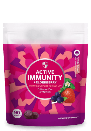 Olly Active Immunity Gummy Supplement Package