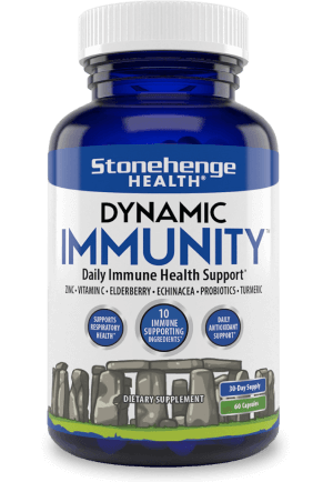 Stonehenge Health Dynamic Immunity Supplement Bottle