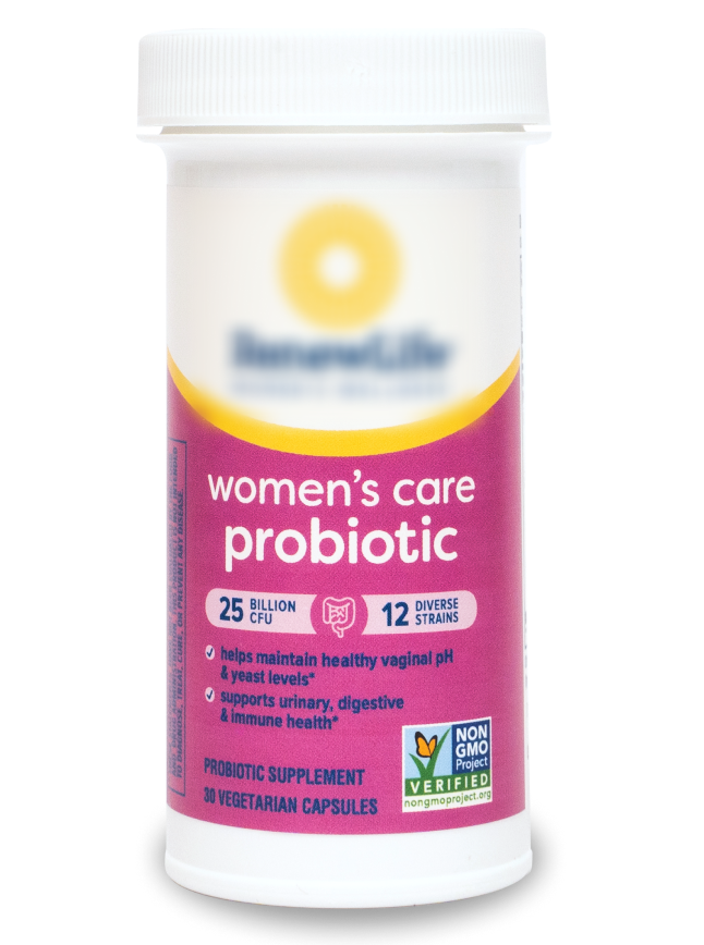 Renew Life Women's Care Probiotic Supplement Bottle
