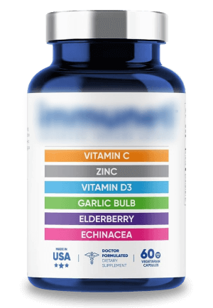 Immuneti Advanced Immune Defense Supplement Bottle